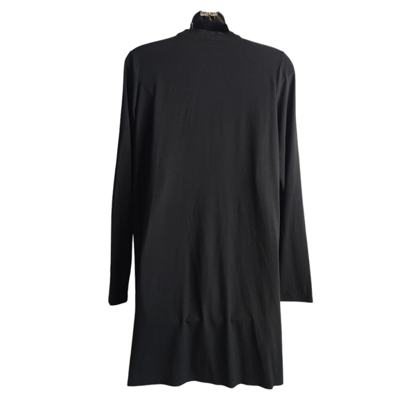 J. Jill Women's Black Open Front Stretch Cardigan Size S - Picture 2 of 7